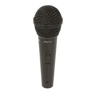 Peavey PV7 Cardioid Dynamic Microphone with 5m XLR-XLR Cable-Music World Academy