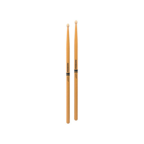Promark R5BAGC 5B Active Grip Clear Rebound Hickory Drumstick-Music World Academy