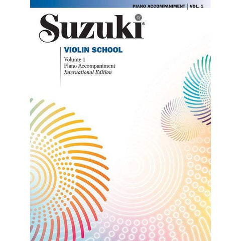 Suzuki 30097 Violin School Piano Accompaniment Volume 1-Music World Academy