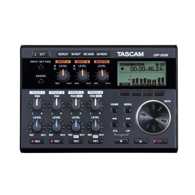 Tascam DP-006 6-Track Digital Multitrack Recorder Pocketstudio-Music World Academy