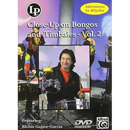 WB Close Up On Bongos and Timbales DVD Volume 2 Featuring Richie Gajate-Garcia-Music World Academy