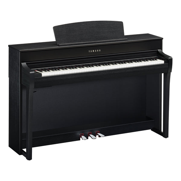 Yamaha Clavinova CLP-745B Digital Piano-Black Walnut with Bench-Music World Academy