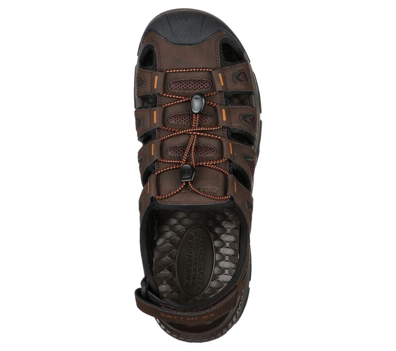 Skechers' Men's Relaxed Fit: Tresmen-Outseen Chocolate – Trav's Outfitter