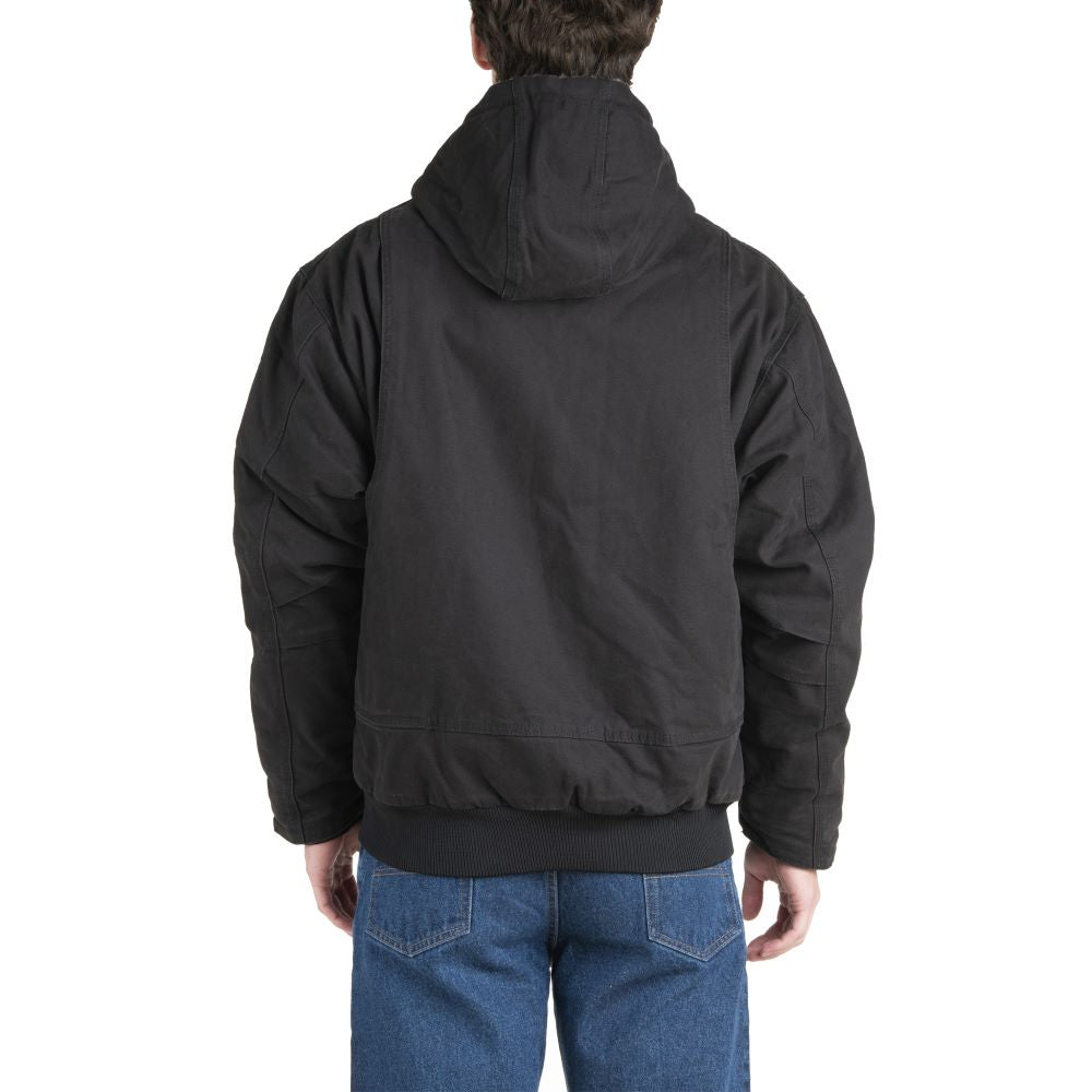 myg Alternativ Fancy Berne' Men's Flex180 Washed Hooded Jacket - Black – Trav's Outfitter
