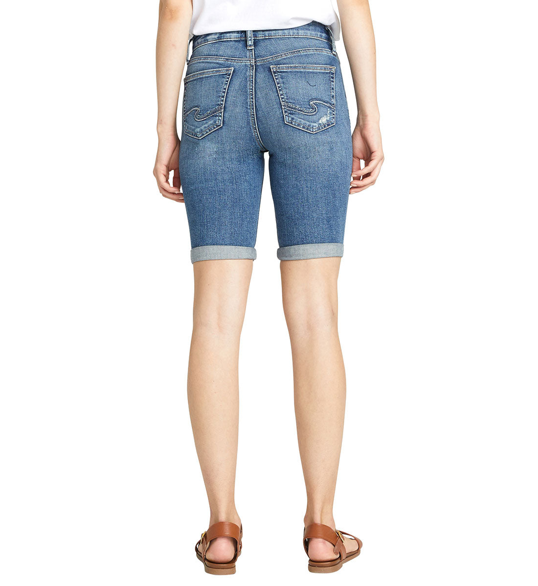 Silver Jeans' Women's Avery Bermuda Short - Indigo – Trav's Outfitter