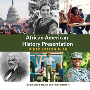 Cover of African American History Presentation Video Lesson Plan