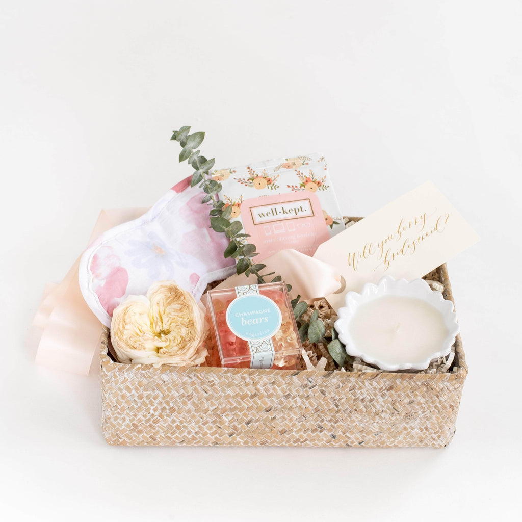 maid of honor gift basket