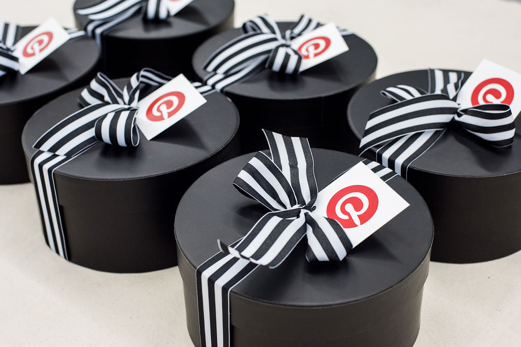 Pinterest holiday client gift boxes by Marigold & Grey