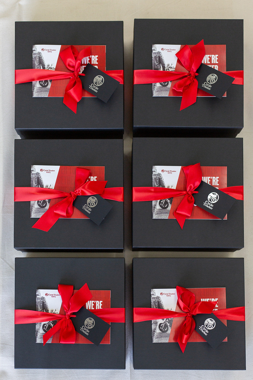 Trader Interactive custom curated client gift boxes
