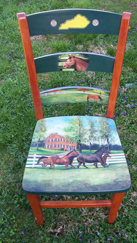 Kentucky State Quarter chair by John L. Ward www.jwardstudio.com