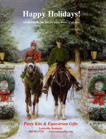 Equestrian Magazine Cover John Ward Holiday Horsemen