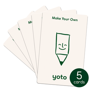Yoto Make Your Own Yoto Cards (Pack of 5)