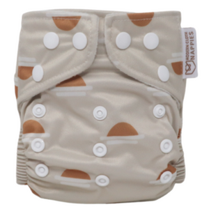 Modern Cloth Nappies Newborn Duo Pocket Nappy - Golden Hour