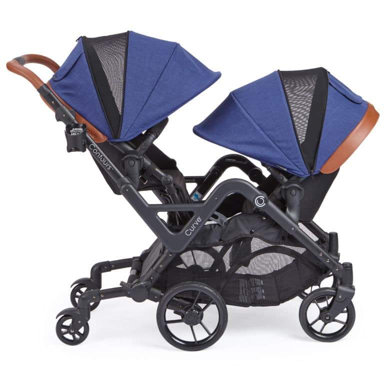 contour tandem double stroller