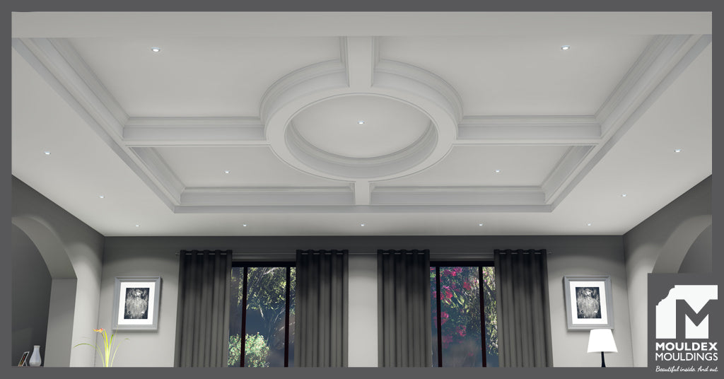 Circle Coffered Ceiling Design