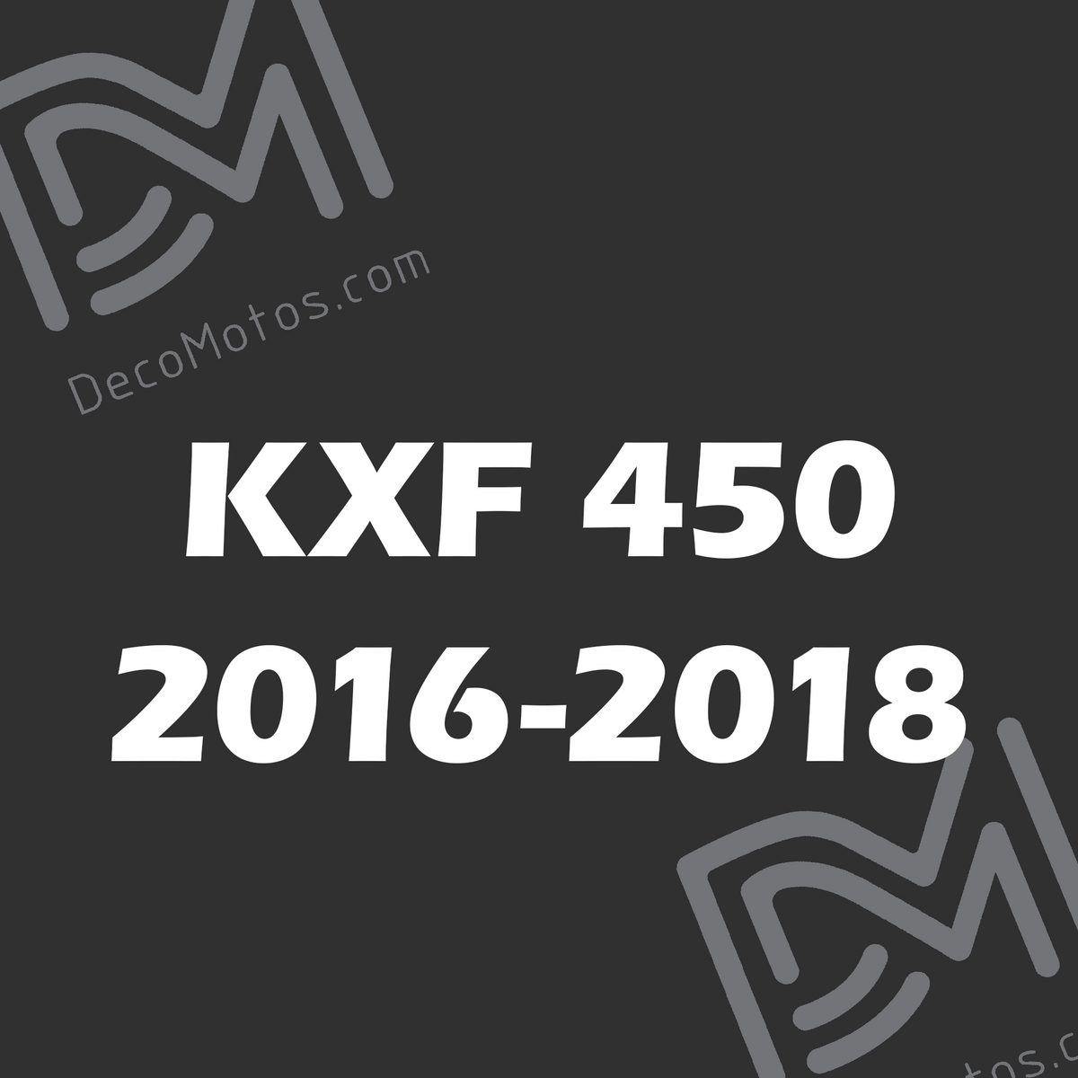 
  KAWASAKI KXF 450 2016 Deco Kit - Deco Sticker Kits | DecoMotos
  