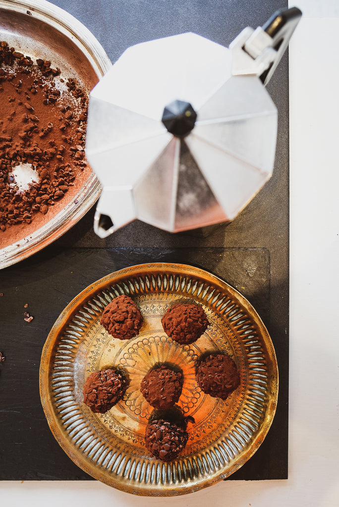 Sarah and Olive - Chocolate and Olive Oil Truffles Recipe