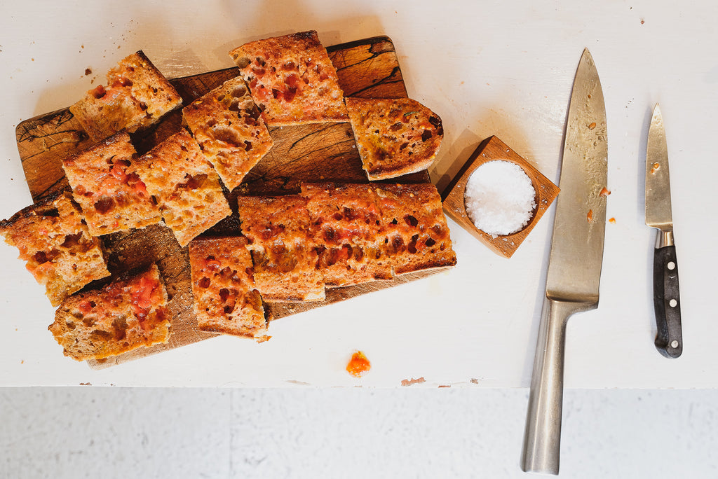 Sarah and Olive - Bruschetta