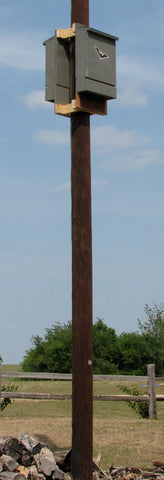 Pole Mounted Bat House