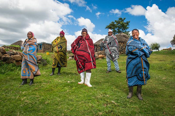 Basotho blankets | The cultural identity of the landlocked African mountain kingdom of Lesotho