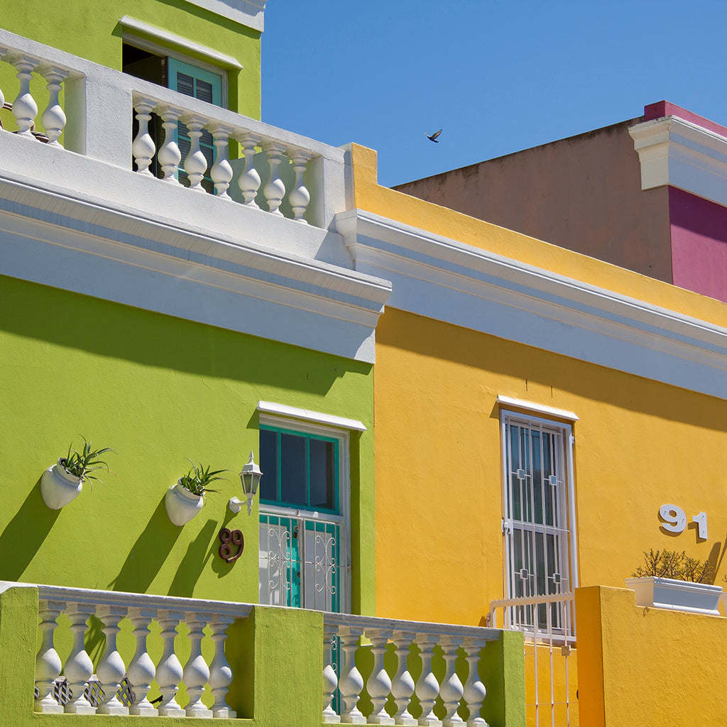 Safari Journal / Blog by Safari Fusion | Colour blocking Bo-Kaap | Colourful houses of Cape Town's Cape Malay Quarter | © Kellie Shearwood