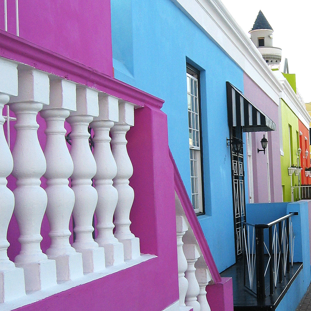 Safari Journal / Blog by Safari Fusion | Colour blocking Bo-Kaap | Colourful houses of Cape Town's Cape Malay Quarter | © Kellie Shearwood
