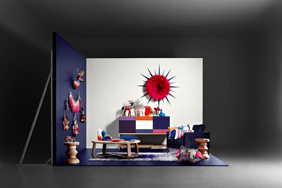Dulux + Safari Fusion | Dulux United by Style: Translating runway fashion into colourful eclectic interiors