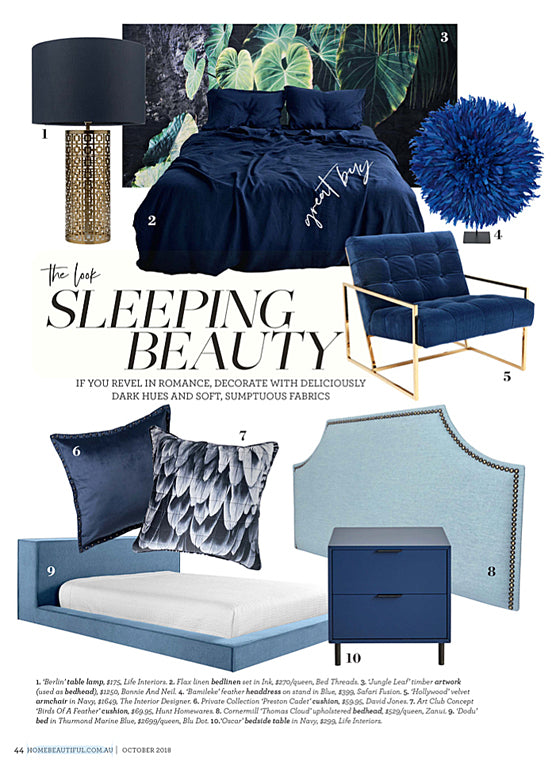 Home Beautiful / Oct 2018 | Seen In | Safari Fusion www.safarifusion.com.au