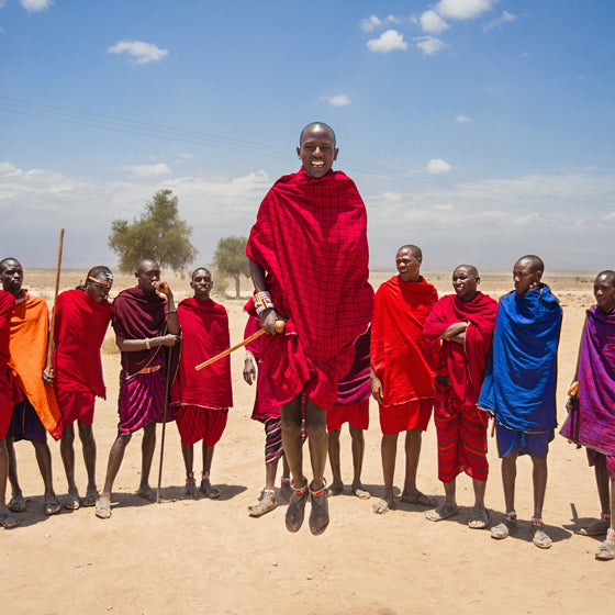 Safari Journal / Blog by Safari Fusion | Jump, jump | Maasai by photographer Richard Rhee