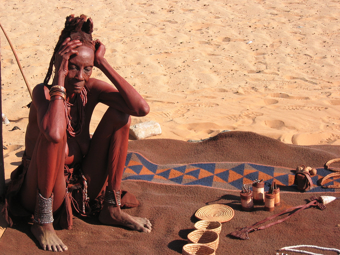 Safari Journal / Blog by Safari Fusion | Shopping bush style | Handmade trinkets and treasures of the Himba people, Kaokoveld Namibia | © Kellie Shearwood