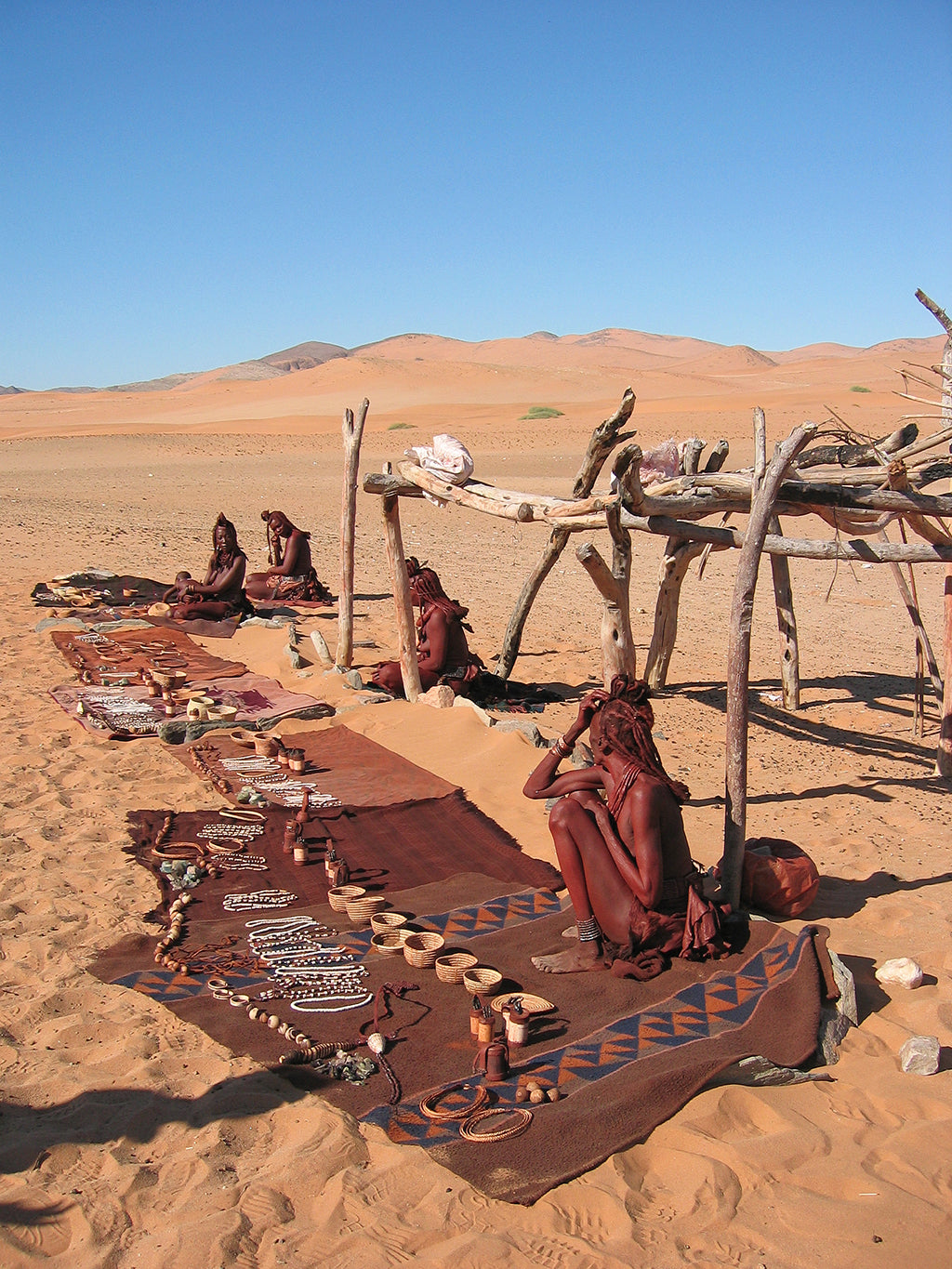 Safari Journal / Blog by Safari Fusion | Shopping bush style | Handmade trinkets and treasures of the Himba people, Kaokoveld Namibia | © Kellie Shearwood