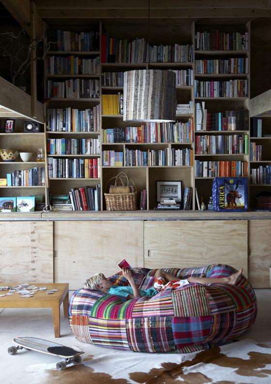 Library style | A relaxed coastal reading room at Soul Arch Plettenberg Bay, South Africa
