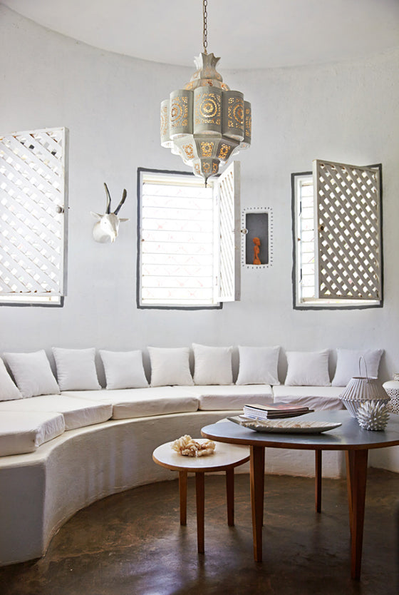 Safari Journal / Blog by Safari Fusion | Light the way [part 2] | Moroccan lantern in white-washed surrounds