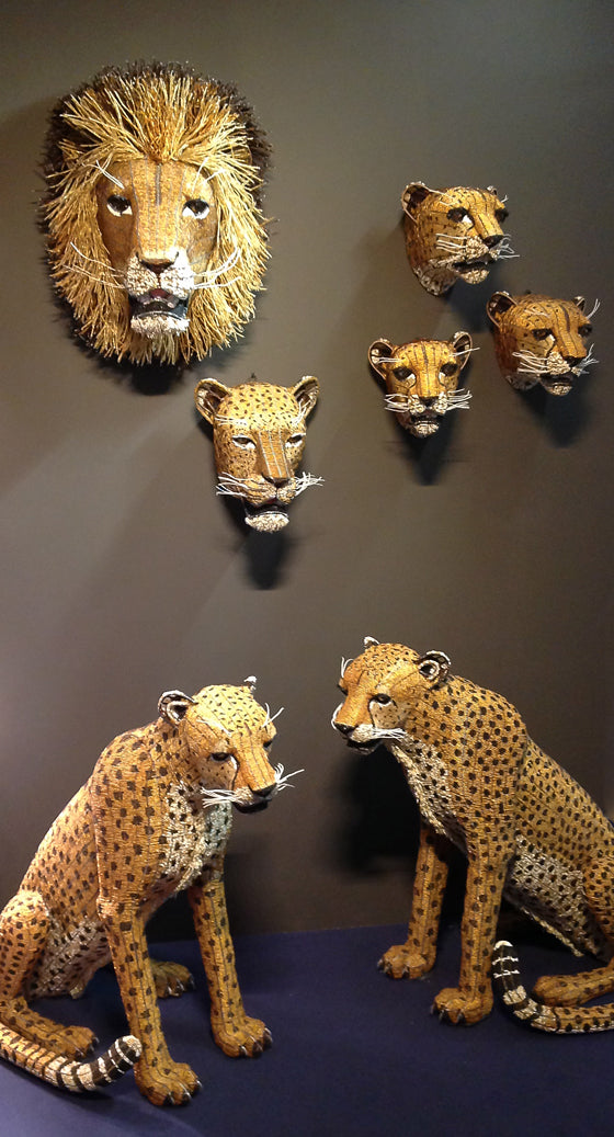 afari Journal / Blog by Safari Fusion | The lion sleeps tonight | Admiring the talent of South Africa's leading bead artists | Bead Lion, Leopard and Cheetah
