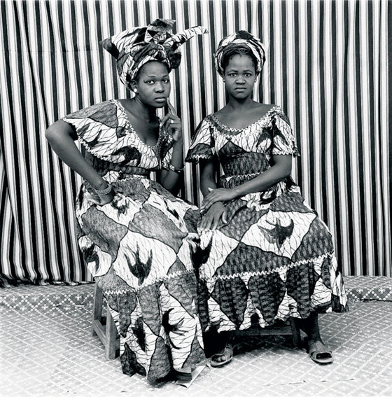 Safari Journal / Blog by Safari Fusion | Photographer Malick Sidibé | Vintage photographic art from Bamako, Mali | Seated Ladies 1969 | © Malick Sidibé