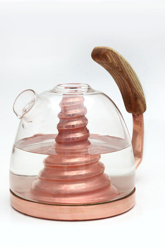 Safari Journal / Blog by Safari Fusion | Most beautiful object | 2019 Design Indaba Festival / South Africa | Copper and Glass Kettle by Ebert Otto