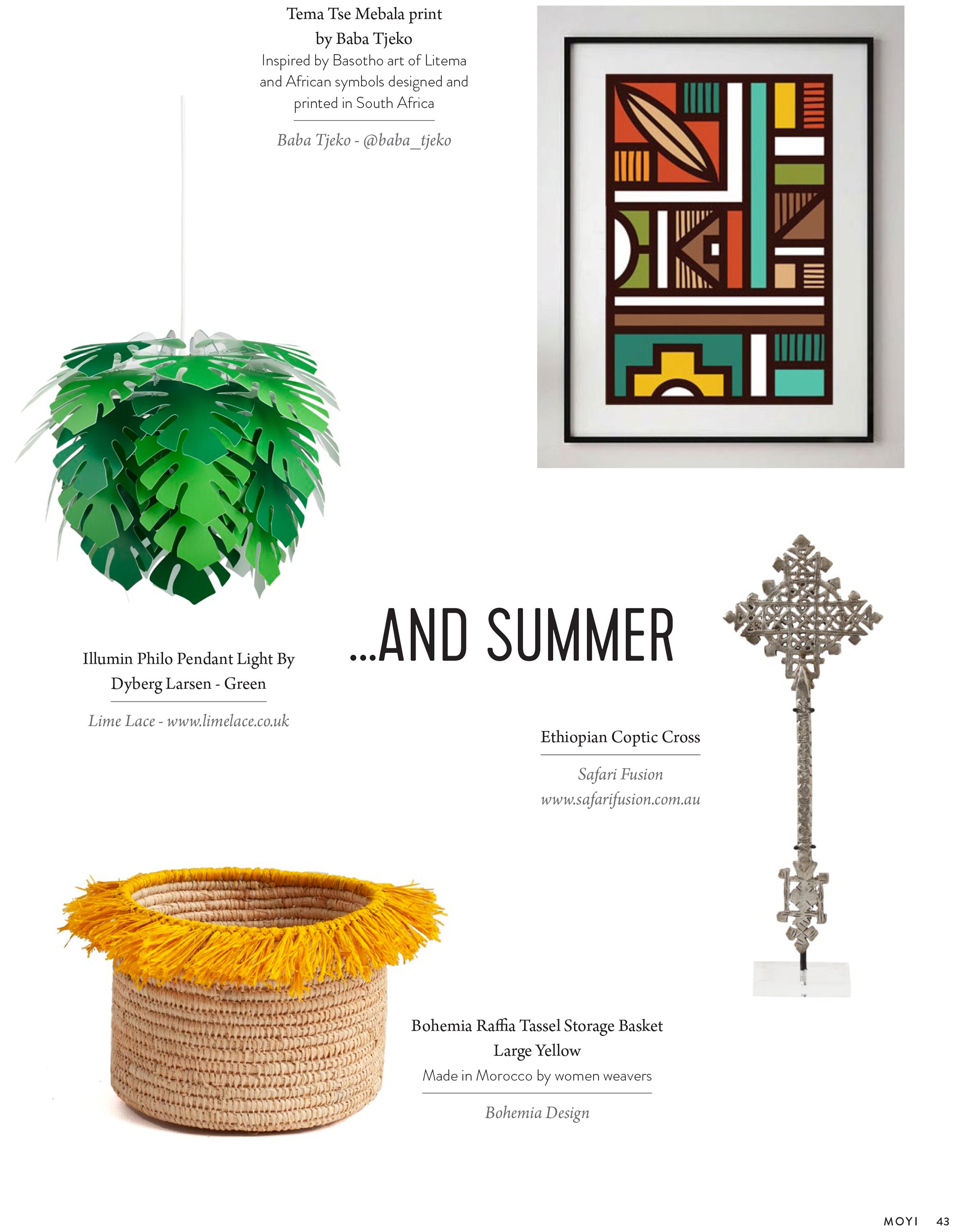 Safari Journal / Blog by Safari Fusion | Moyi / Shopping for Spring and Summer | Ethiopian Coptic Cross by Safari Fusion