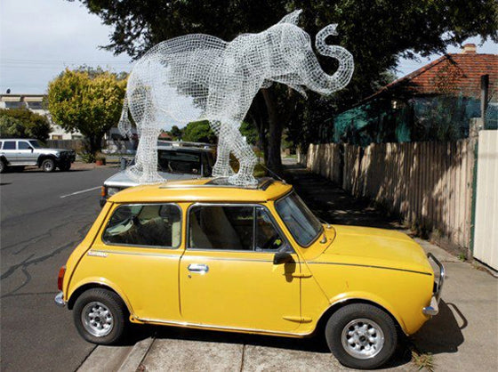 Safari Journal / Blog by Safari Fusion | Wire animal sculptures | Tom Ripon wire art, Melbourne Australia