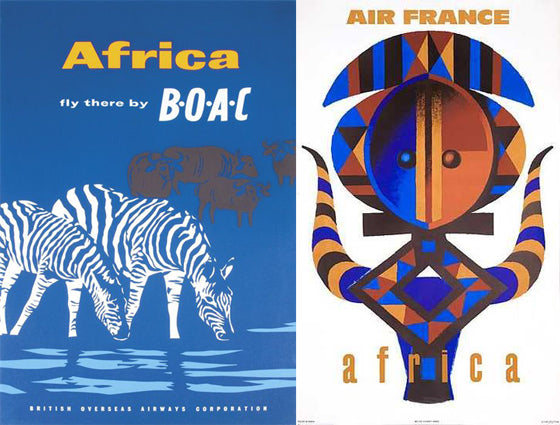 Safari Journal / Blog by Safari Fusion | Africa vintage travel posters | Colourful African artwork for the wall