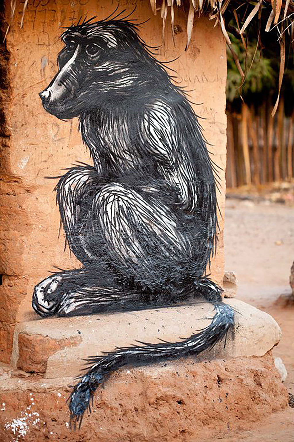 Safari Journal / Blog by Safari Fusion | Living art in The Gambia | Wide Open Walls spectacular local village living art project