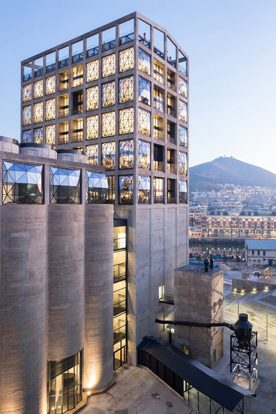 Zeitz MOCAA | Exterior image of Zeitz MOCAA by acclaimed Dutch architectural photographer Iwan Baan, Cape Town South Africa