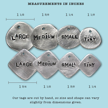 Fetching Tags Size Chart