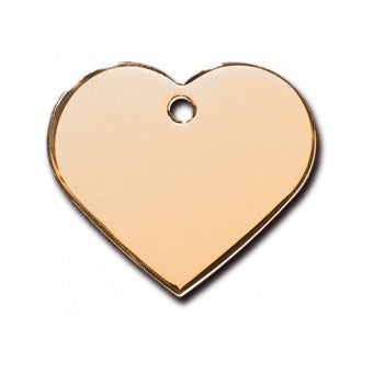 Heart Shaped Plated \u0026 Hand Polished Dog 