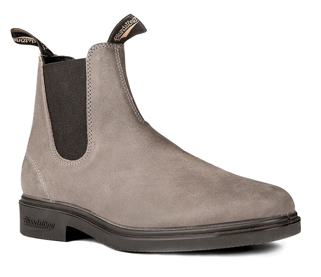 blundstone grey chisel toe