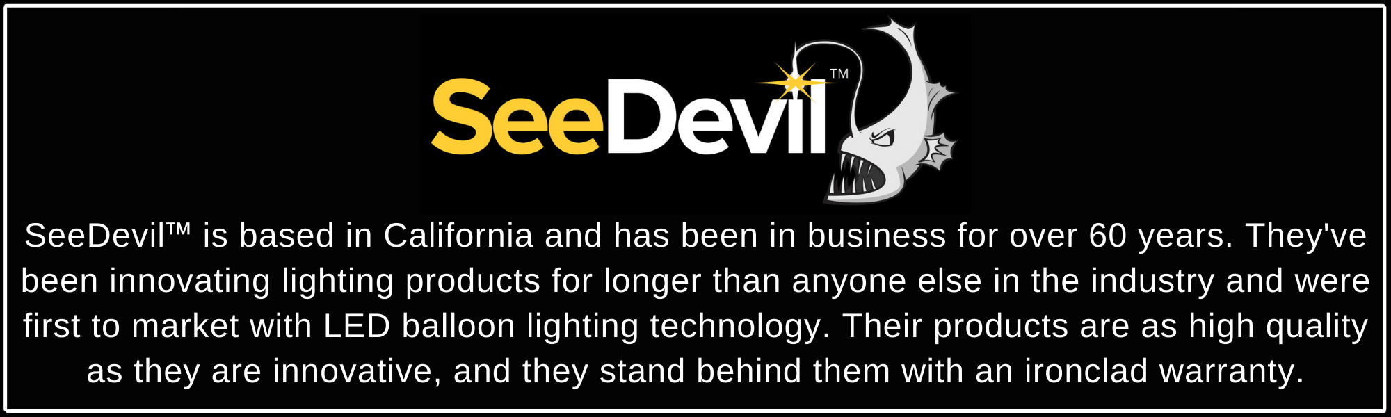 About the SeeDevil Lights Brand