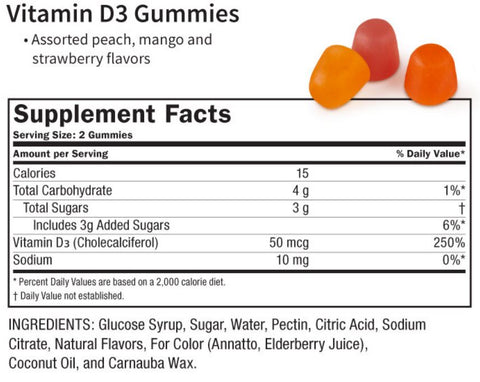 SHIFAA NUTRITION Vitamin D3 Gummies