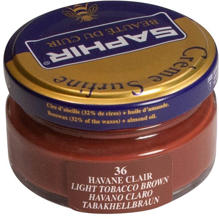 light tan shoe polish