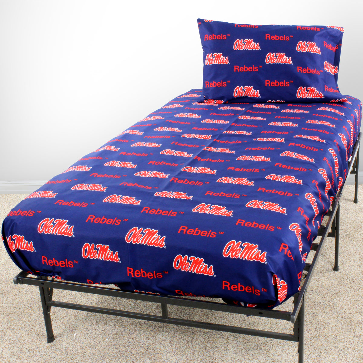 ole miss bed sheets