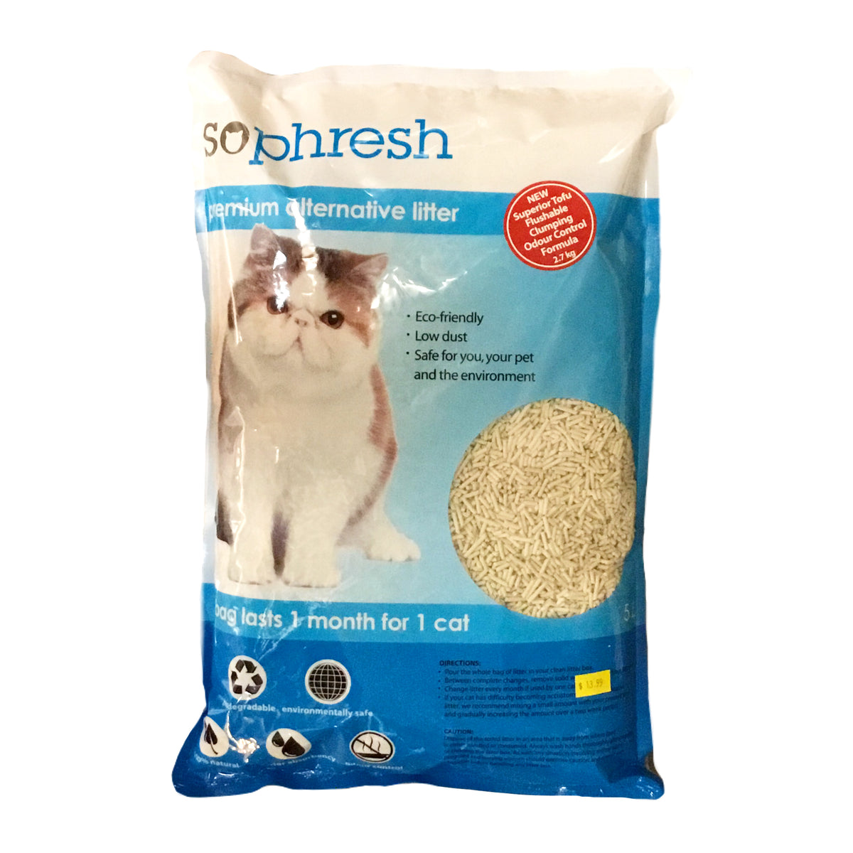 so phresh tofu cat litter