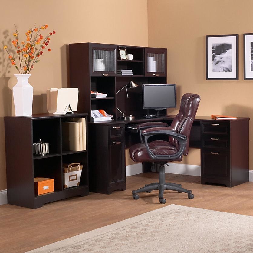 Outlet Pricing Realspace Magellan 59 W L Shaped Desk Espresso